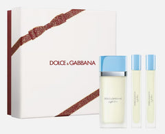 Dolce & Gabbana Light Blue 100ml Edt + 2 * 10ml edt Set for Women