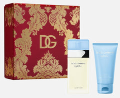 Dolce & Gabbana Light Blue 50ml EDT + 50ml Body Cream for Women Gift Set