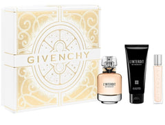 Givenchy L'interdit 50ml EDP + 75ml Body Lotion +12.5ml Mini for Women Gift Set