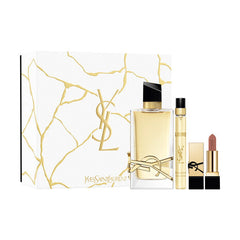 YSL Libre 90ml EDP Gift Set + 10ml Mini + YSL Rouge Couture Lipstick