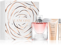 Lancome La Vie Est Belle 50ml EDP + 50ml Body Lotion + 10ml Mini for Women Gift Set