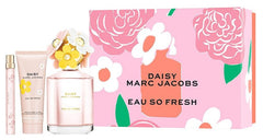 Marc Jacobs Daisy Eau So Fresh 125ml EDT + 75ml Body Lotion + 10ml EDT for Women Gift Set