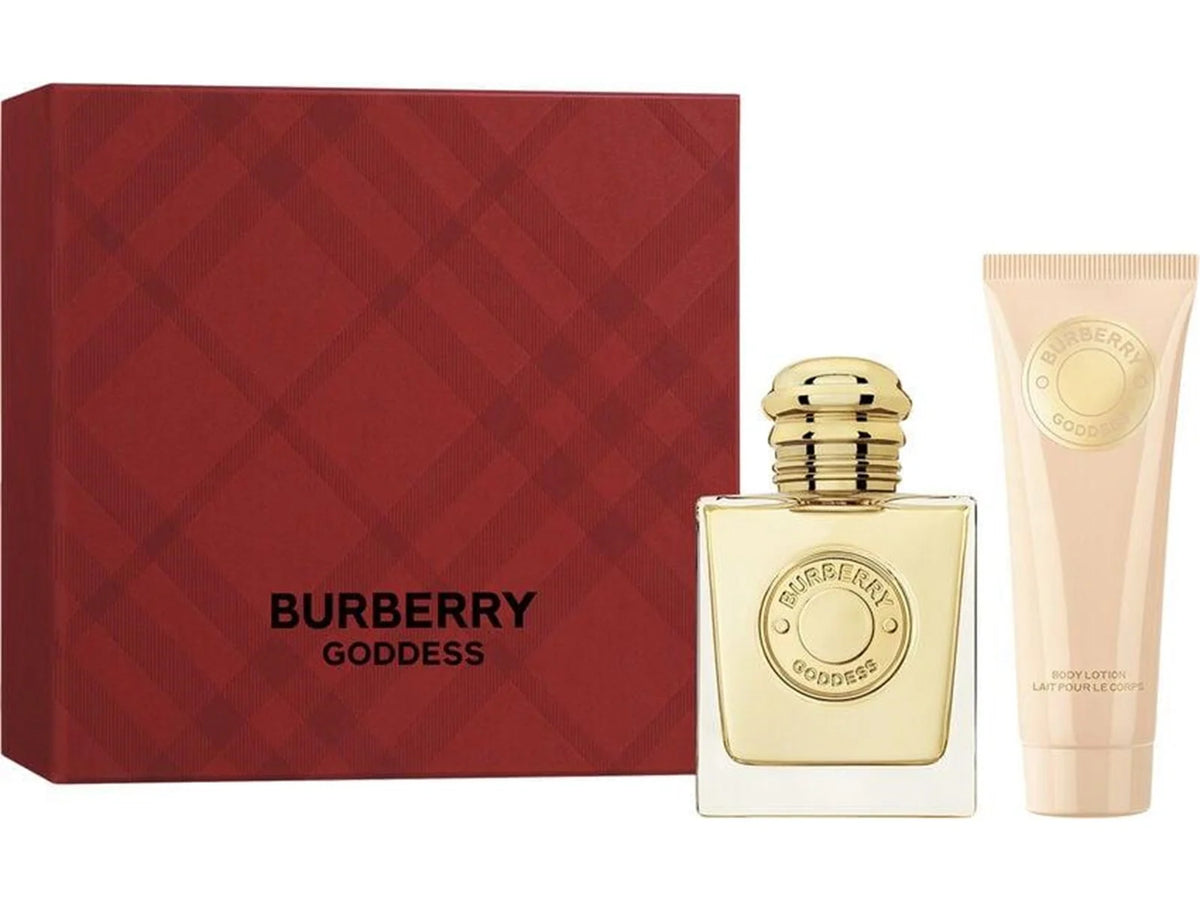 Burberry Goddess 50ml EDP + 75ml Body Lotion for Women Gift Set