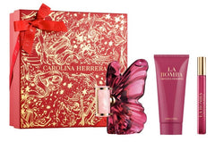 Carolina Herrera La Bomba 80ml EDP + 100ml Body Lotion + 10ml EDP for Women Gift Set
