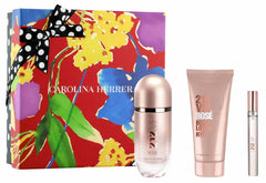 Carolina Herrera 212 VIP Rose 80ml EDP + 100ml Body Lotion + 10ml EDP for Women Gift Set