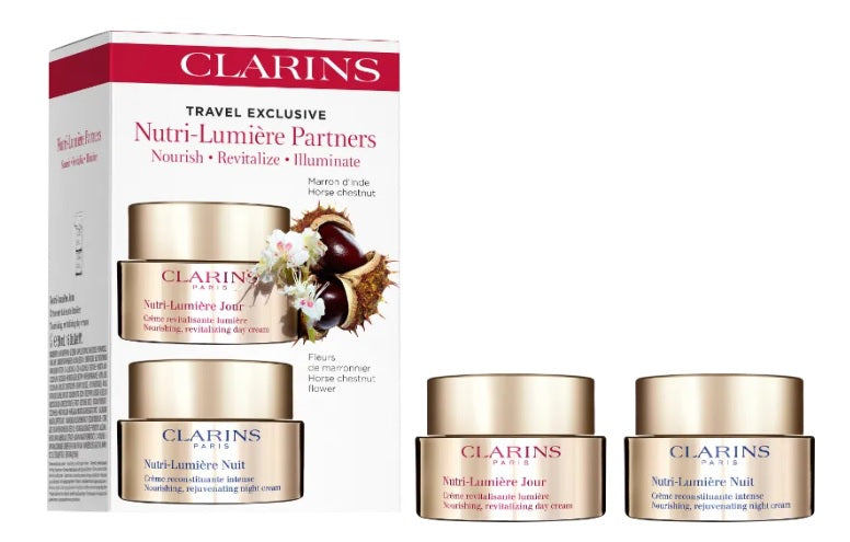 Clarins Nutri-Lumiere Partners 2*50ml Set