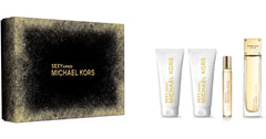 Michael Kors Sexy Amber Gift Set 10ml EDP + 100ml Shower Gel + 100ml Body Lotion + Mini