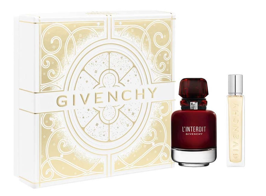 Givenchy L'interdit Rouge 50ml Edp + 12,5ml Edp Set for Women