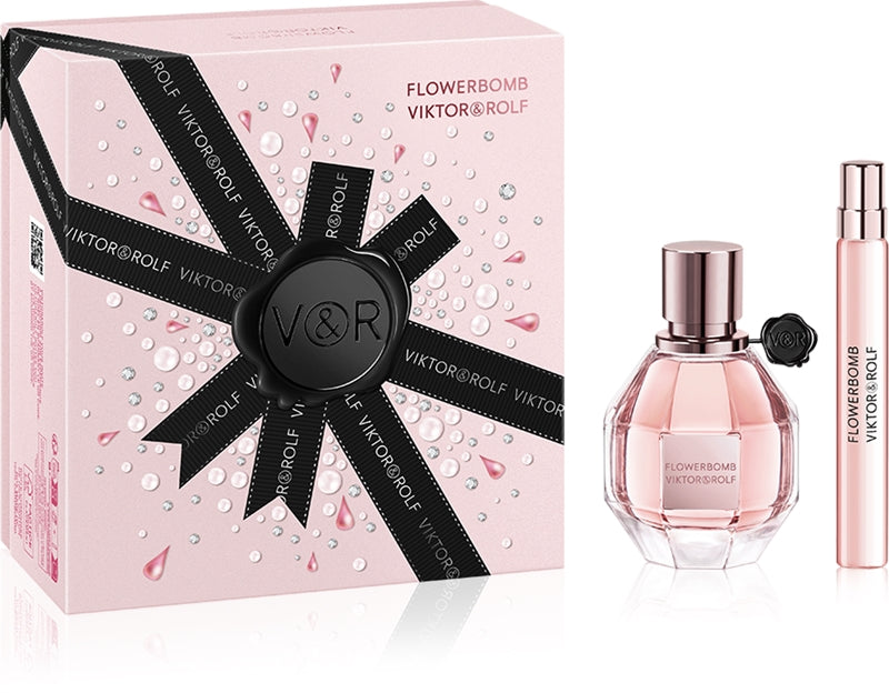 Viktor & Rolf Flowerbomb 50ml EDP + 10ml Mini EDP for Women Gift Set