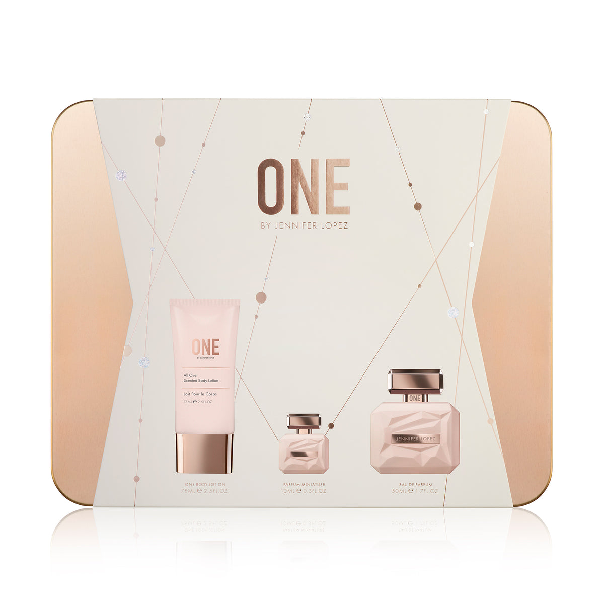 Jennifer Lopez One Gift Set 50ml EDP + 75ml Body Lotion +10ml Mini