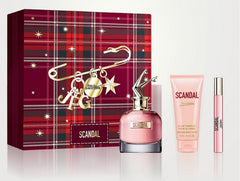 Jean Paul Gaultier Scandal 80ml EDP + 75ml Body Lotion + 10ml Mini for Women Gift Set Active
