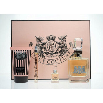 Juicy Couture for Women Gift Set 100ml EDP + 10ml Mini + 5ml Parfum + 50ml Body Cream