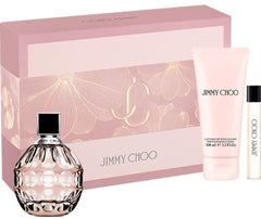 Jimmy Choo 100ml EDP + 100ml Body Lotion + 7.5ml EDP for Women Gift Set