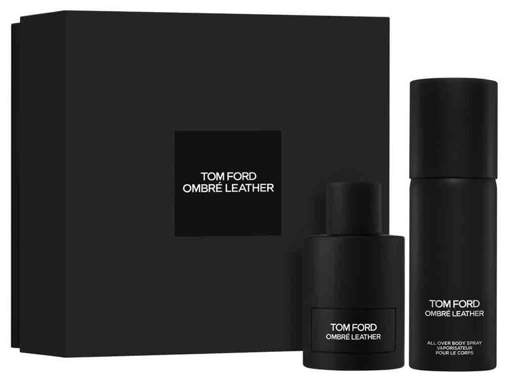 Tom Ford Ombre Leather 100ml Edp + 150ml Body Spray Set for Men