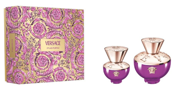 Versace Dylan Purple 100ml EDP + 30ml EDP for Women Gift Set