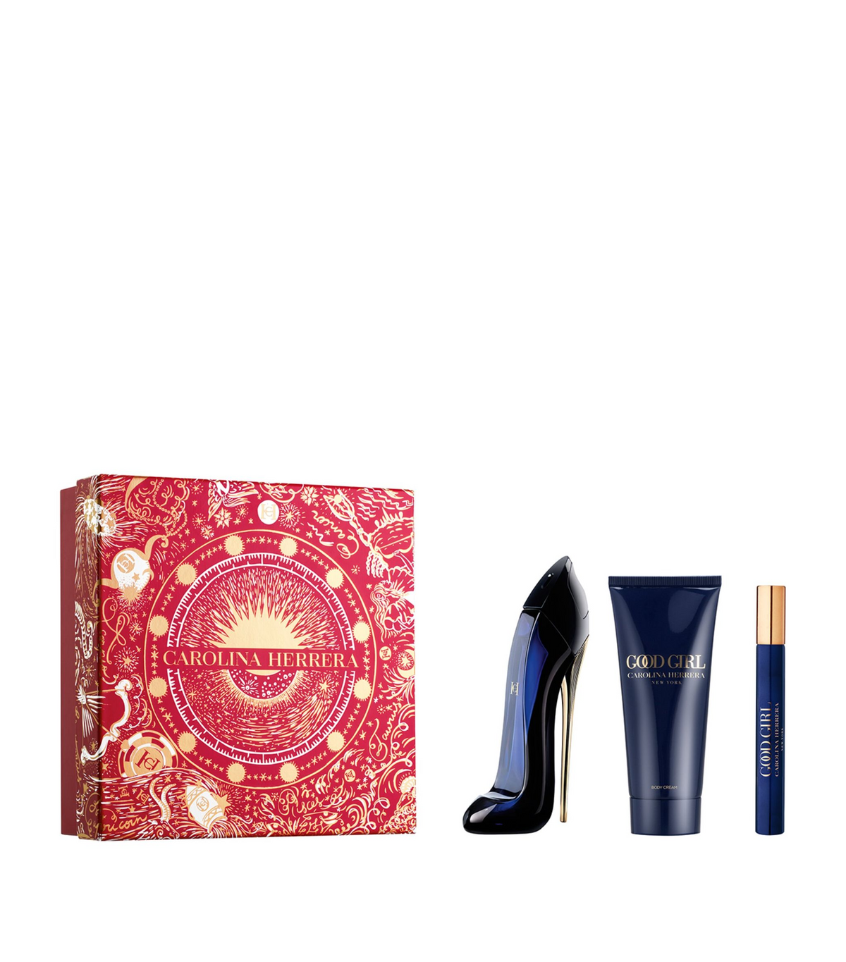 Carolina Herrera Good Girl 80ml EDP Gift Set + 100ml Body Lotion + 10ml Mini