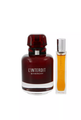 Givenchy L'Interdit Rouge 80ml EDP + 12.5ml Mini for Women Gift Set
