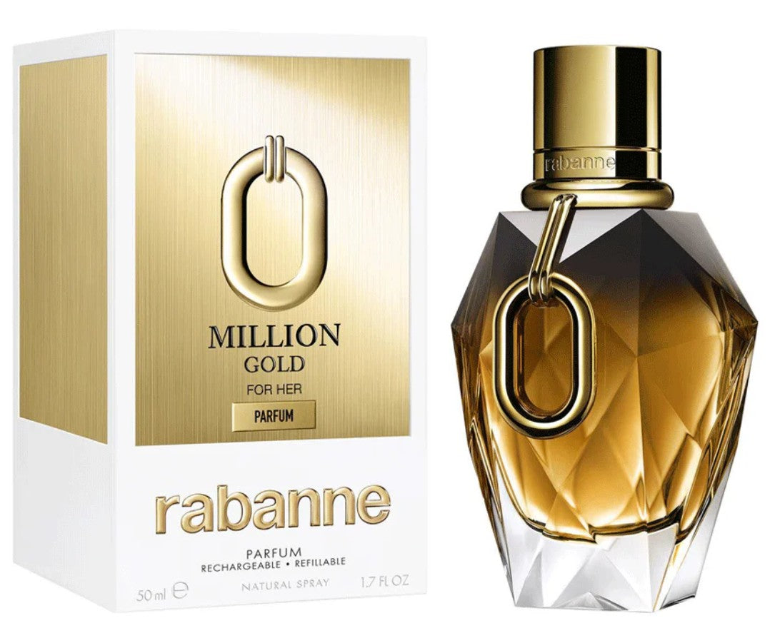 Paco Rabanne Million Gold Parfum for Women Refillable