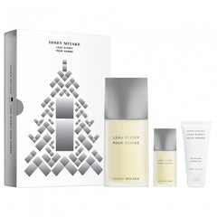 Issey Miyake L'Eau D'Issey Gift 125ml EDT + 50ml Shower Gel + 10ml Mini for Men Gift Set