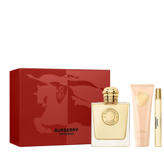Burberry Goddess 100ml EDP + 75ml Body Lotion + 10ml EDP for Women Gift Set