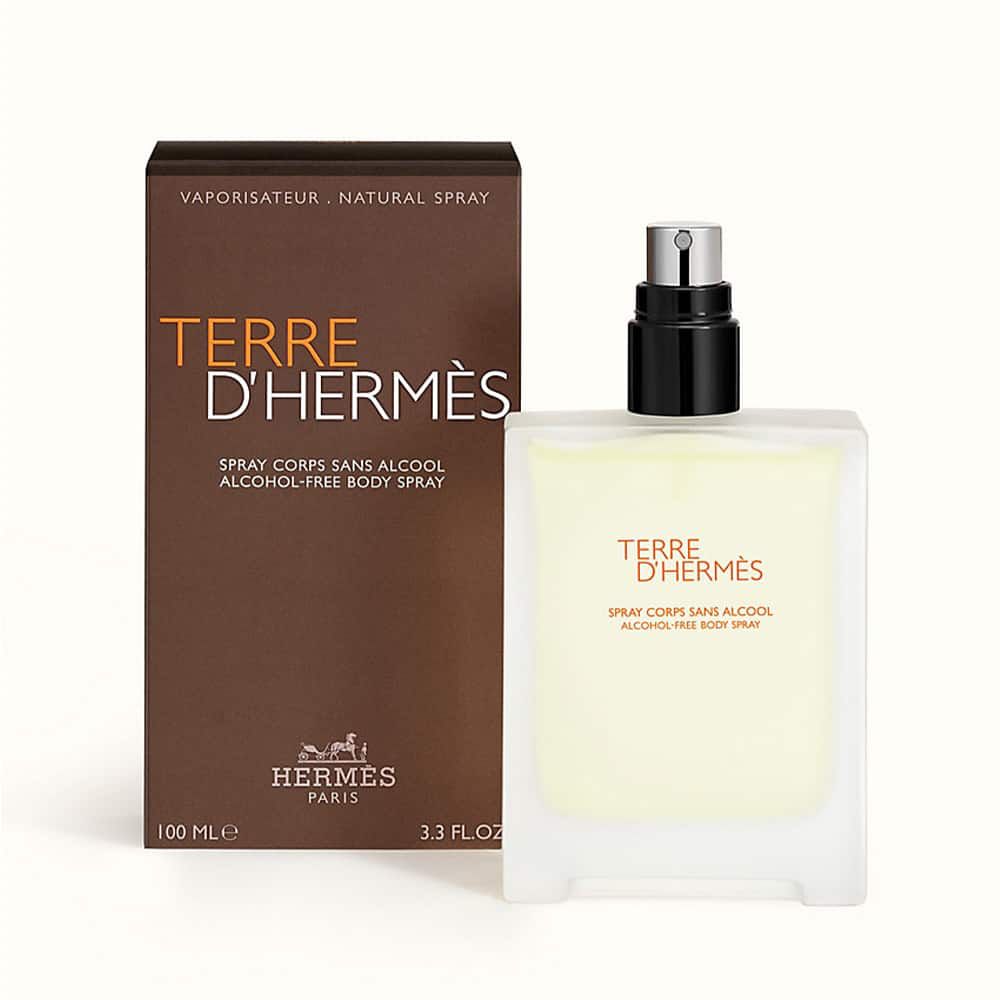 Terre Hermes D'hermes EDT Without Alcohol Body Spray
