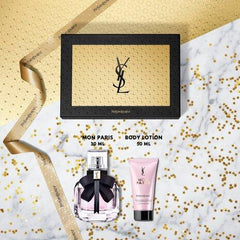 YSL Mon Paris EDP Gift Set 30ml + 50ml Body Lotion - Perfume Oasis